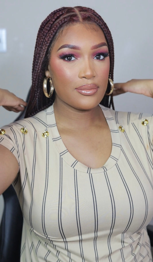 Fire Box Braided Wig